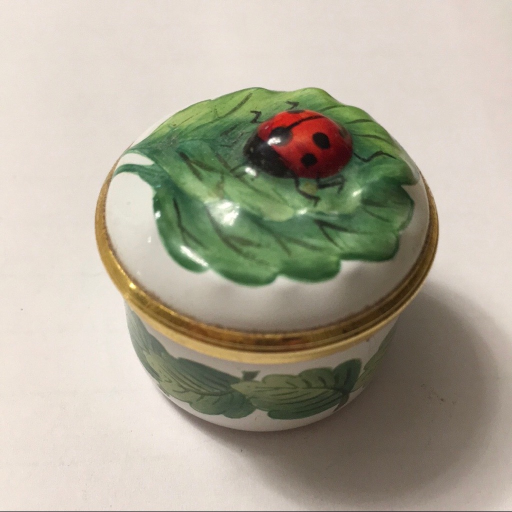 **Rare** Lady Bug Pill Box